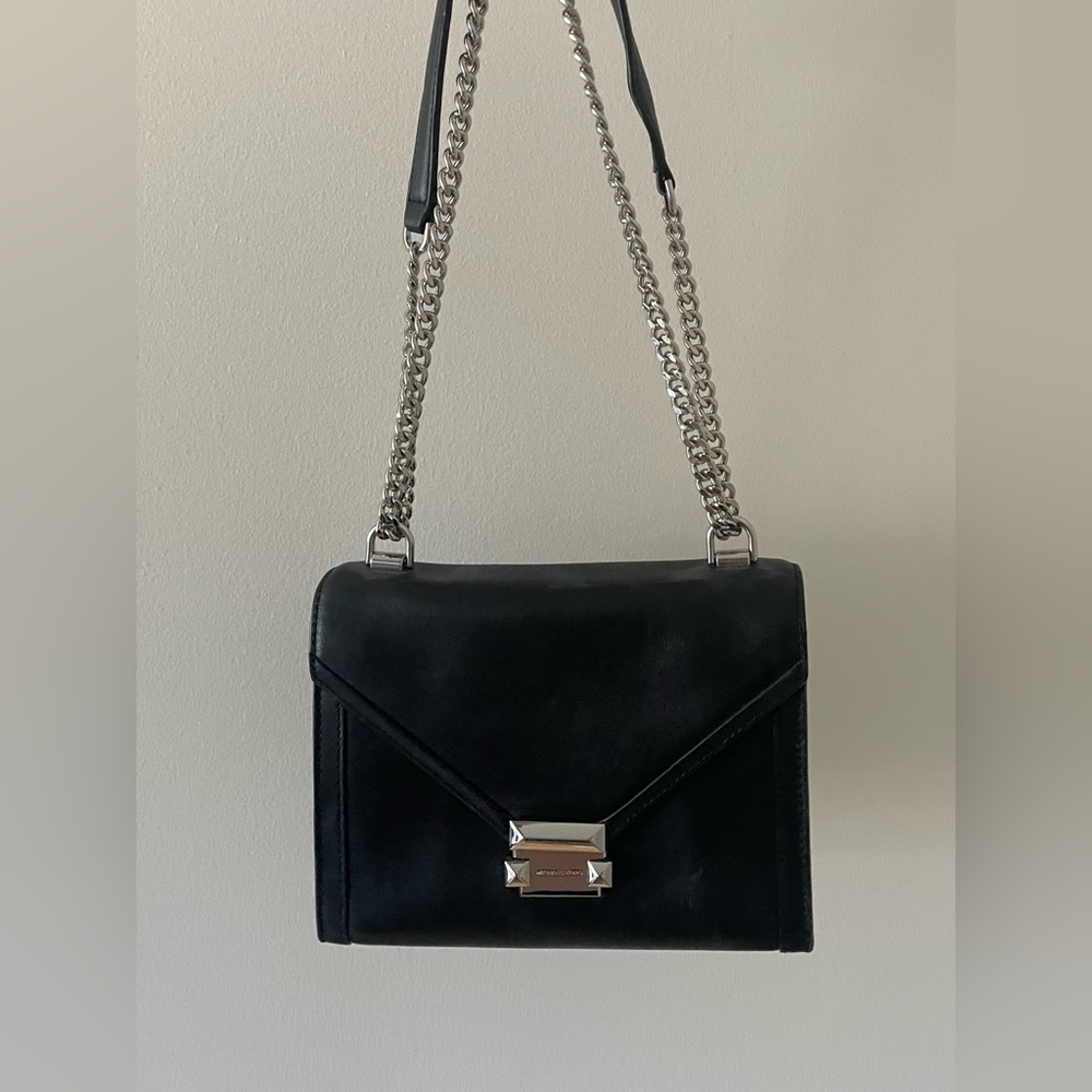 Michael Kors Medium Crossbody Bag with Silver Hardware